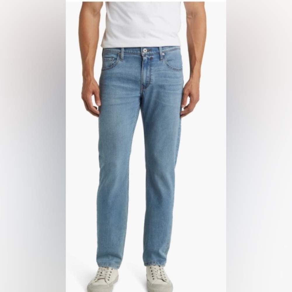 PAIGE Lennox Slim Cut Light Blue Jeans Dimitri 36